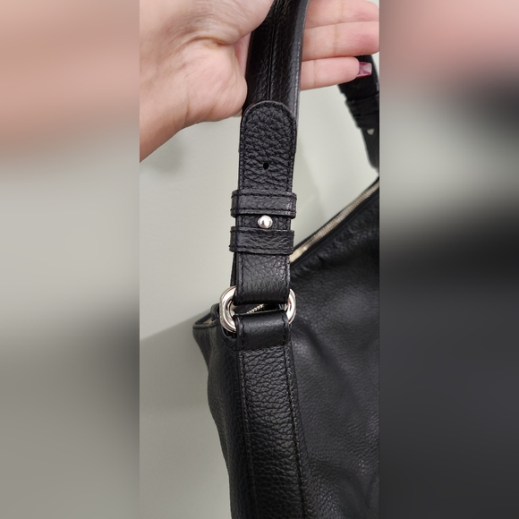 Emporio Armani black hobo purse - Picture 3 of 11